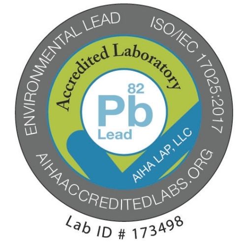 AIHA-LAP Environmental Lead (ELLAP), Lab ID 173498